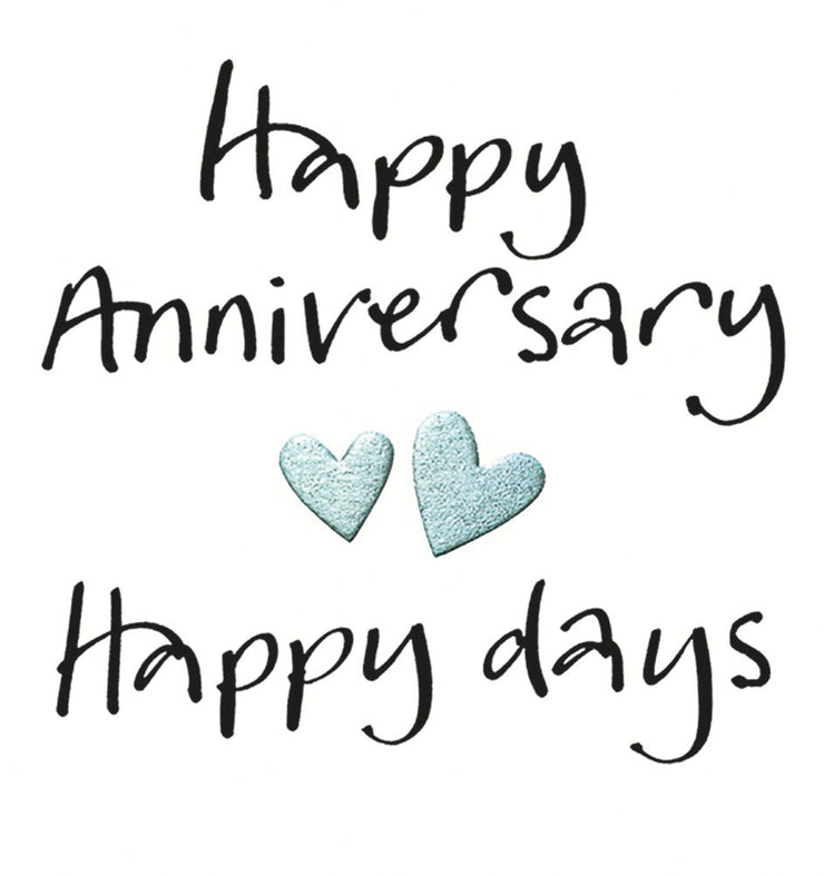 Happy Days Anniversary Card