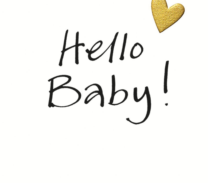 Hello New Baby Card