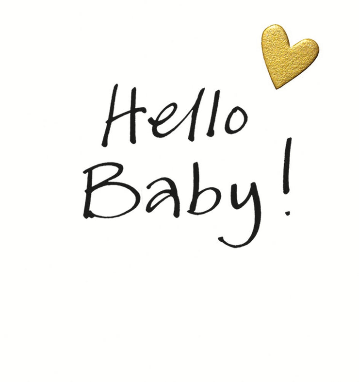 Hello New Baby Card