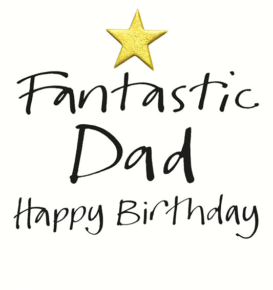 Fantastic Dad Birthday Card
