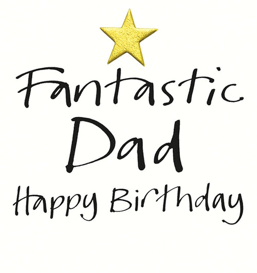 Fantastic Dad Birthday Card