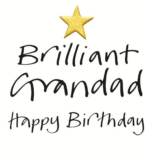 Brilliant Grandad Birthday Card - House of Cards