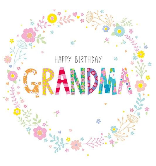 Grandma Birthday Card - House of Cards