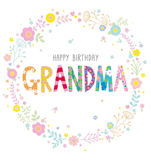 Grandma Birthday Card