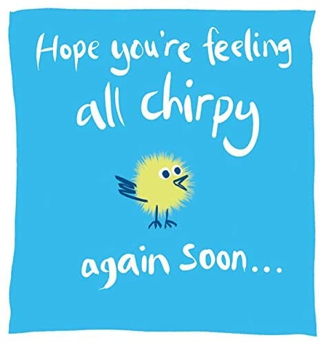 FeeChirpy Get Well Card