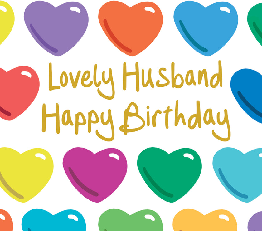 Highlight Husband Birthday Card