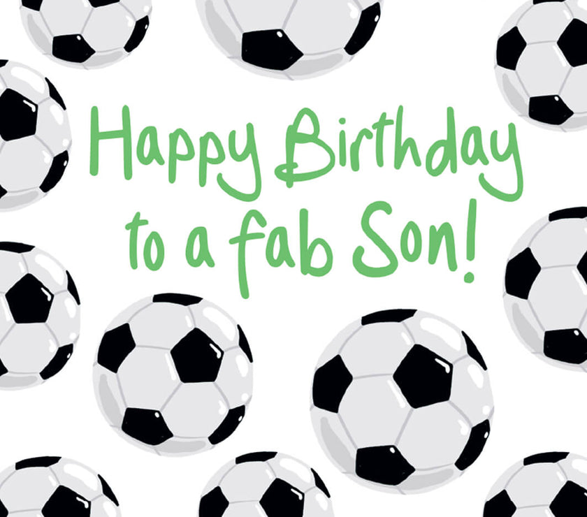 Son Birthday Card