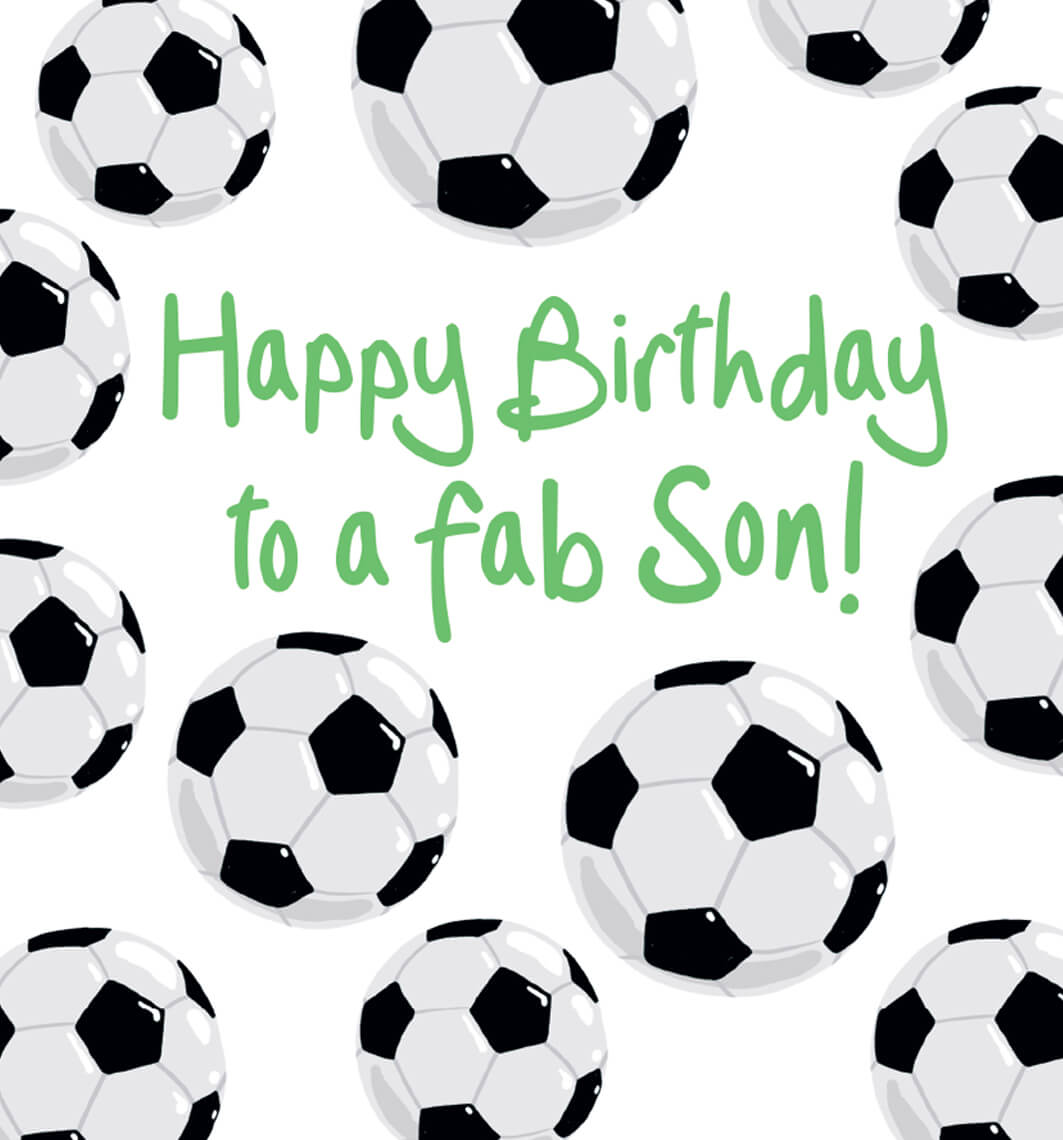 Son Birthday Card
