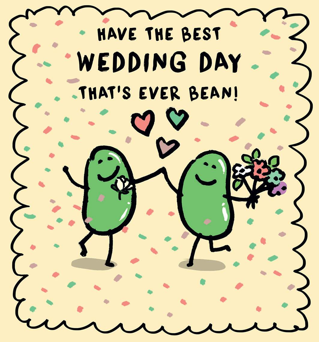Human Bean Best Wedding Card - House of Cards