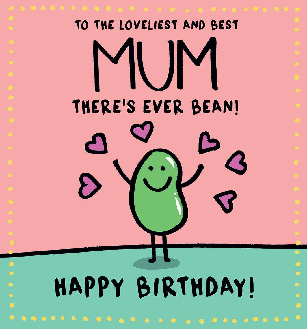 Human Bean Mum Birthday Card - House of Cards