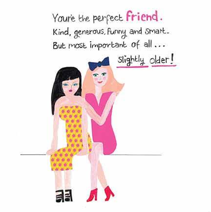 Perfect Friend Birthday Card - House of Cards