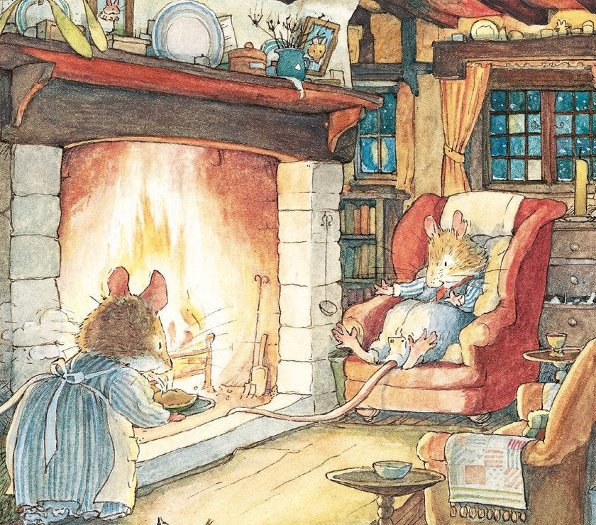 Brambly Hedge Fire Christmas Cards - House of Cards