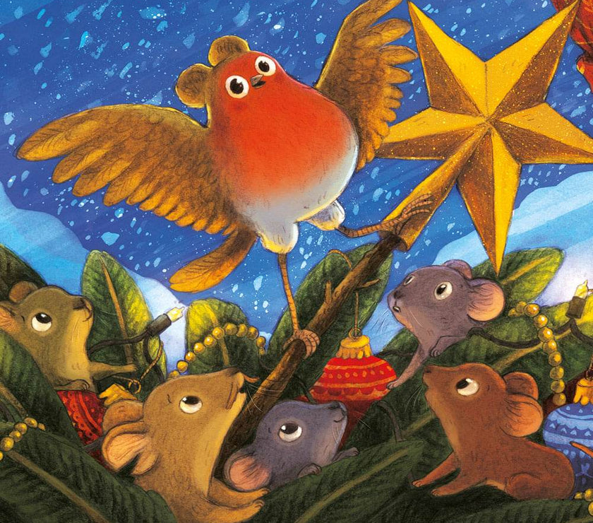 Robin Robin Christmas Cards - House of Cards