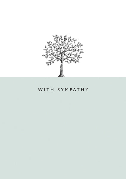With Sympathy Greeting Card