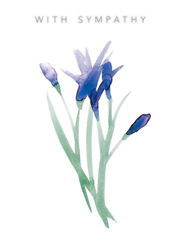 With Sympathy Card - House of Cards