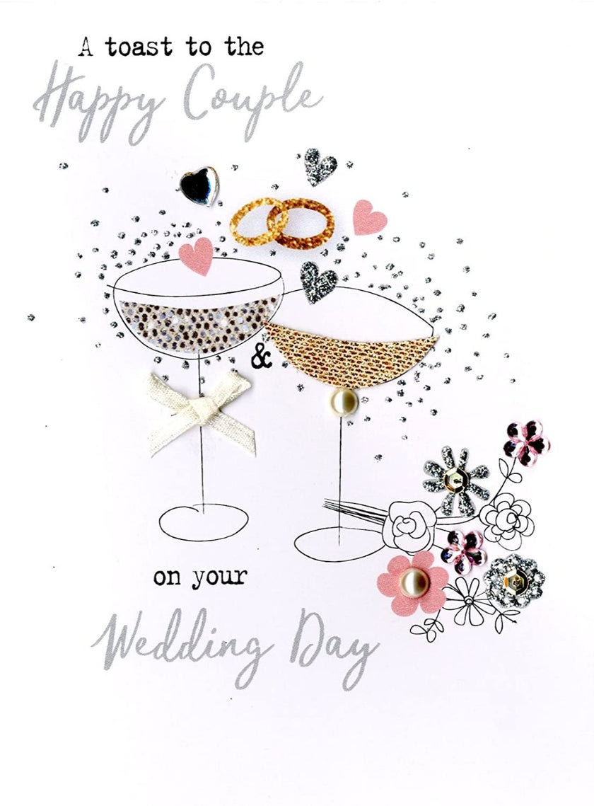 Happy Couple Wedding Card
