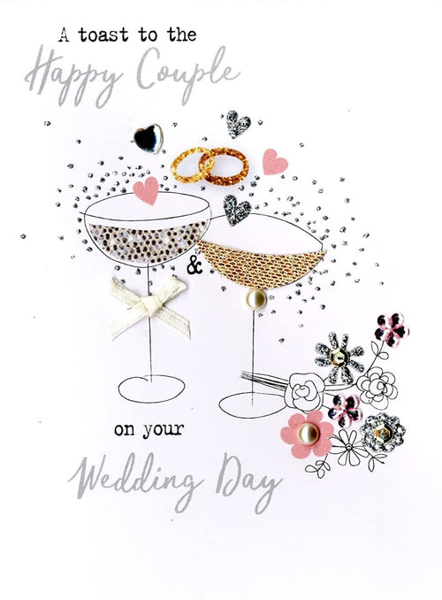Happy Couple Wedding Card