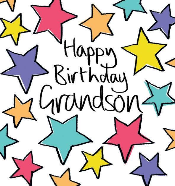 Grandson Birthday Card - House of Cards