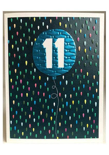 Jamboree 11th Birthday Card - House of Cards