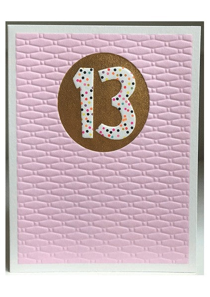 Jamboree 13th Birthday Card