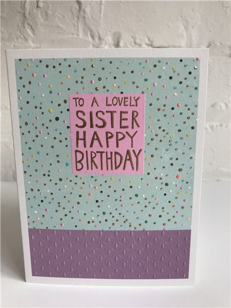 Jamboree Sister Birthday Card
