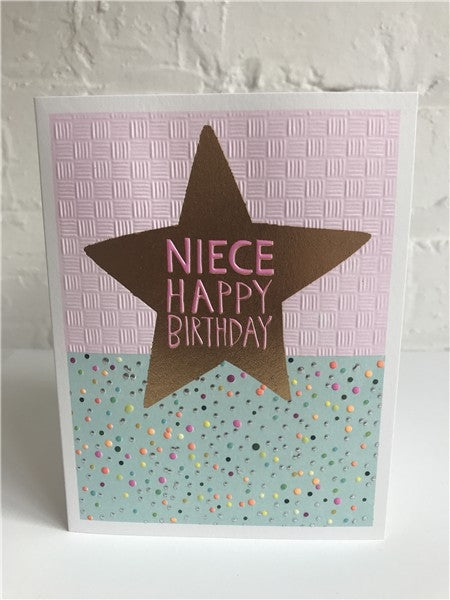 Jamboree Niece Birthday Card