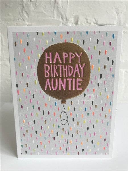 Jamboree Auntie Birthday Card - House of Cards