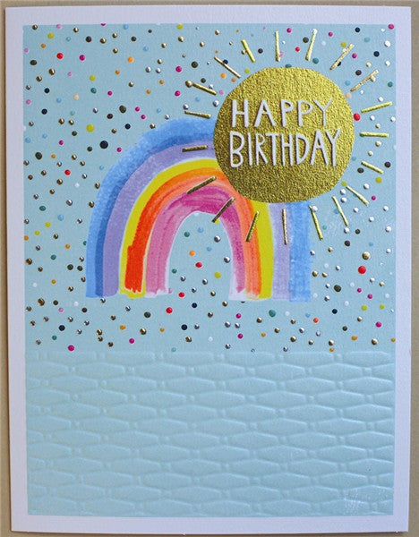 Jamboree Rainbow Happy Birthday Card
