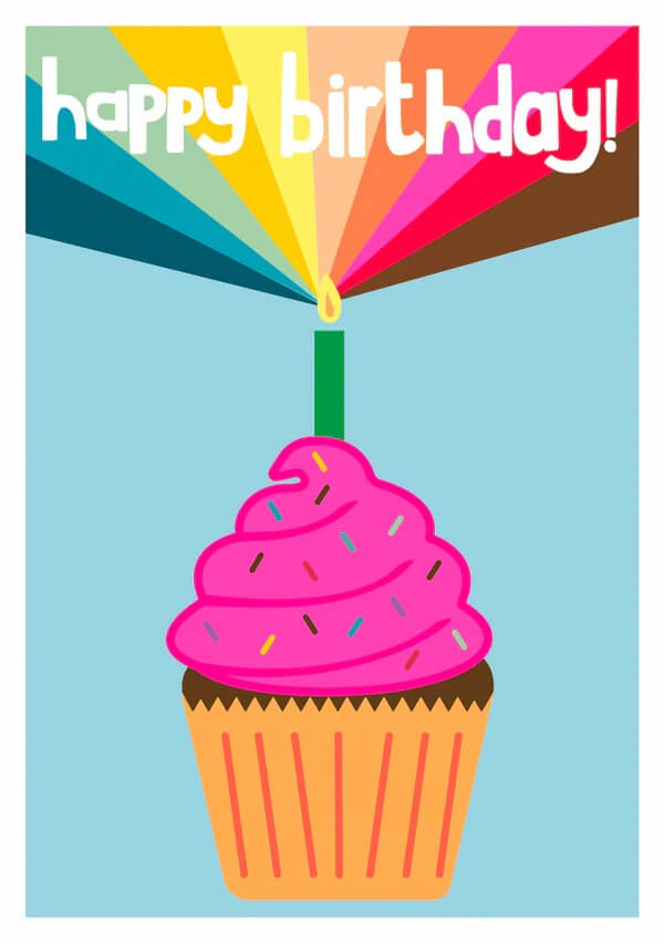 Cake Birthday Card