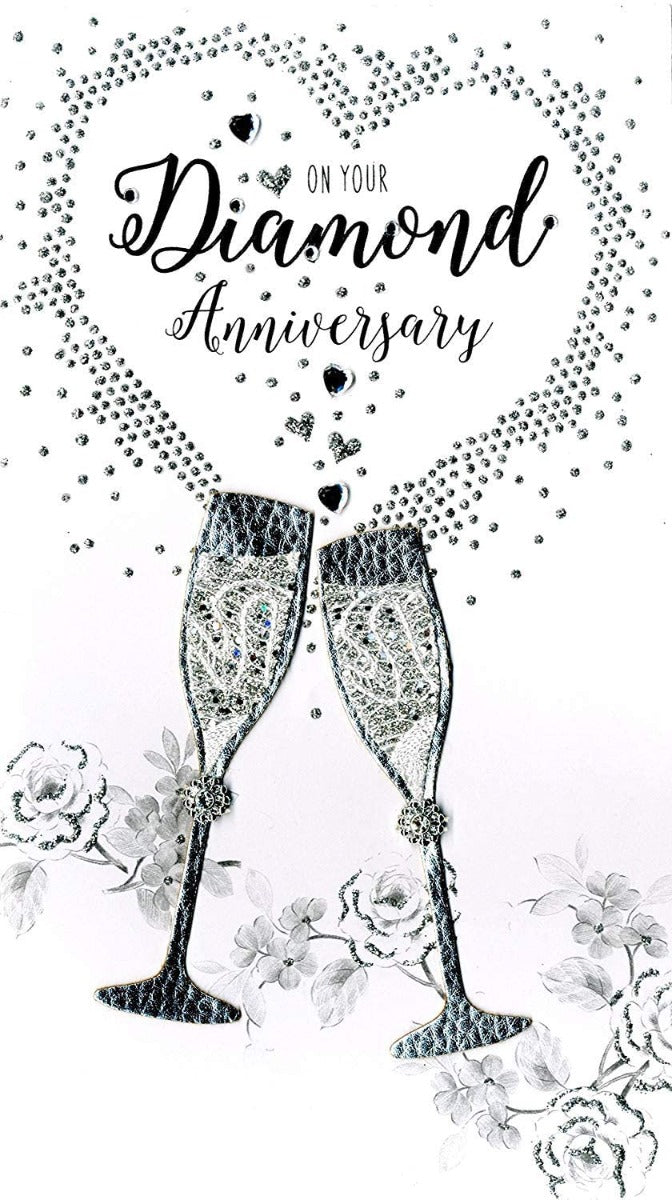 Diamond 60th Anniversary Card