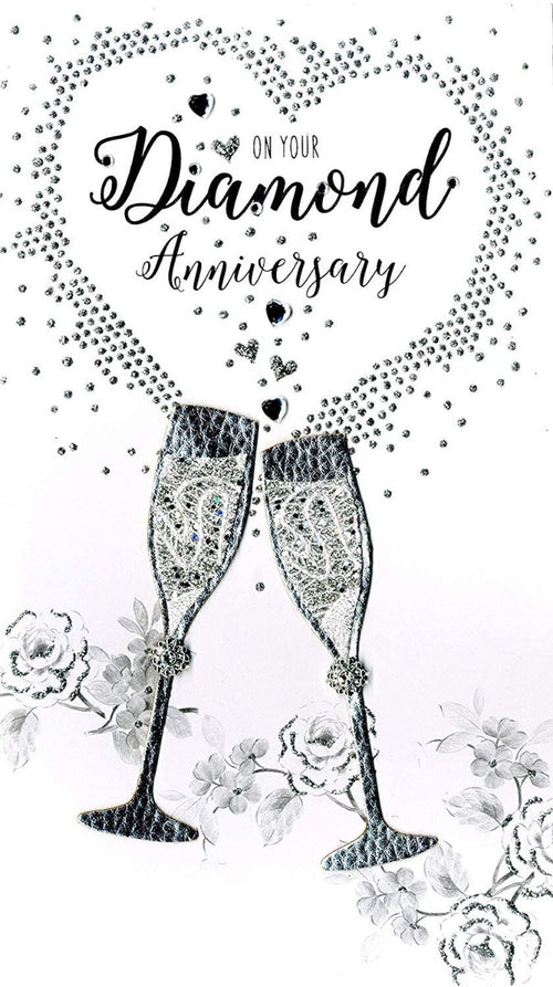 Diamond 60th Anniversary Card