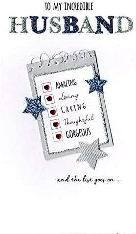 Incredible Husband Birthday Card - House of Cards