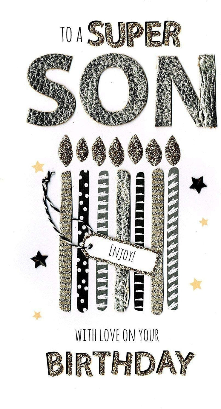 Super Son Birthday Card