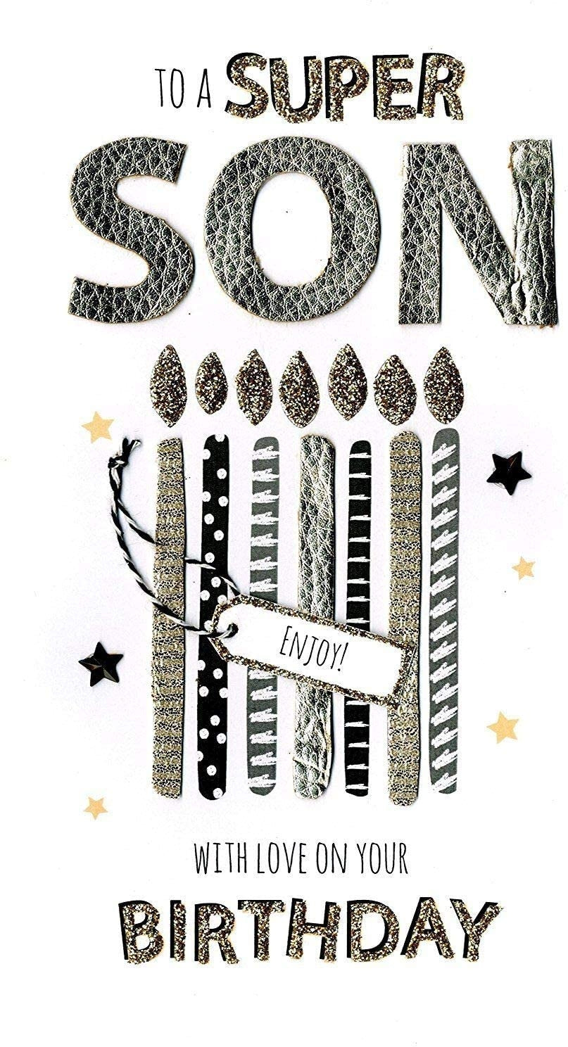 Super Son Birthday Card