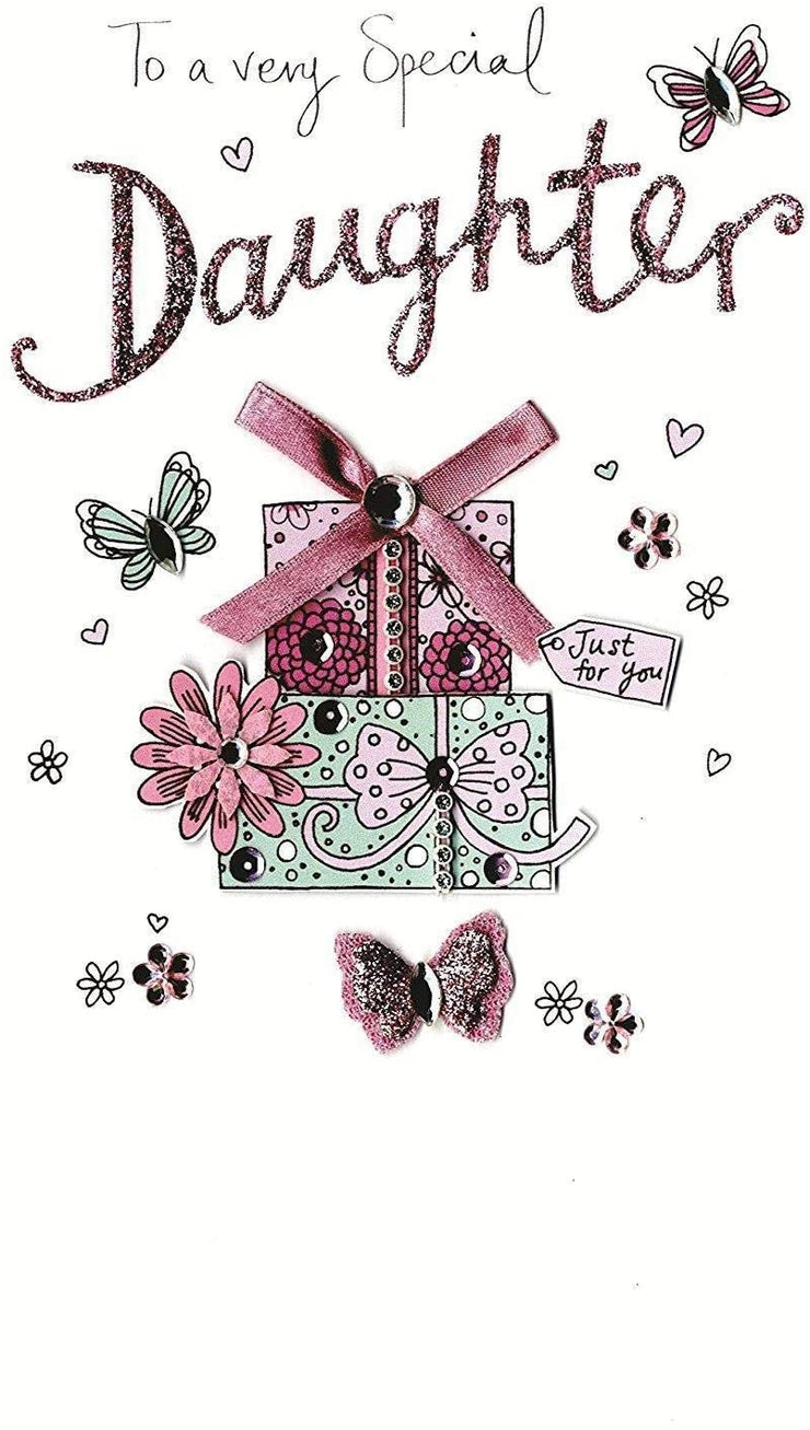 Present Special Daughter Birthday Card