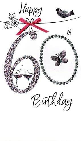 Happy 60th Birthday Card - House of Cards