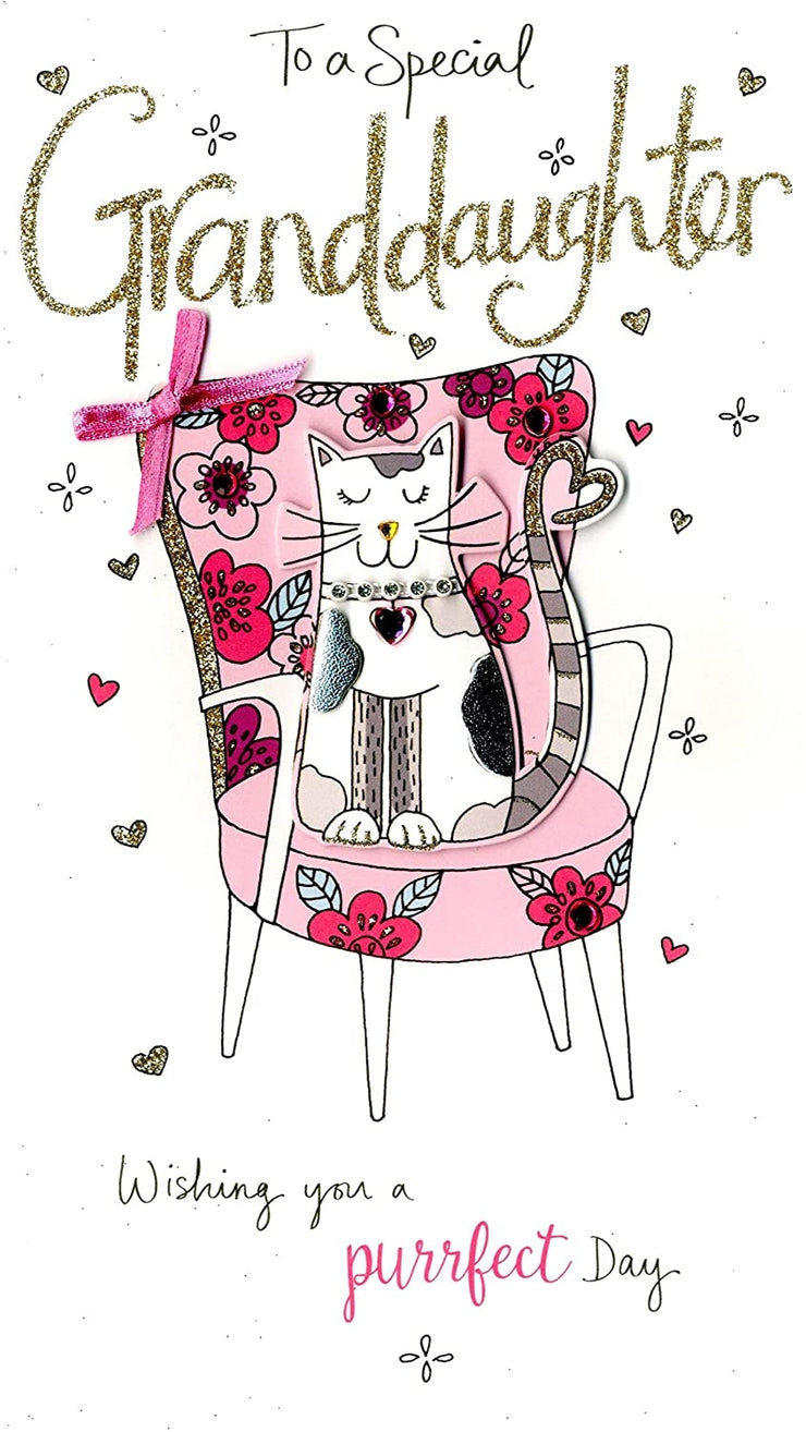 Special Granddaughter Birthday Card