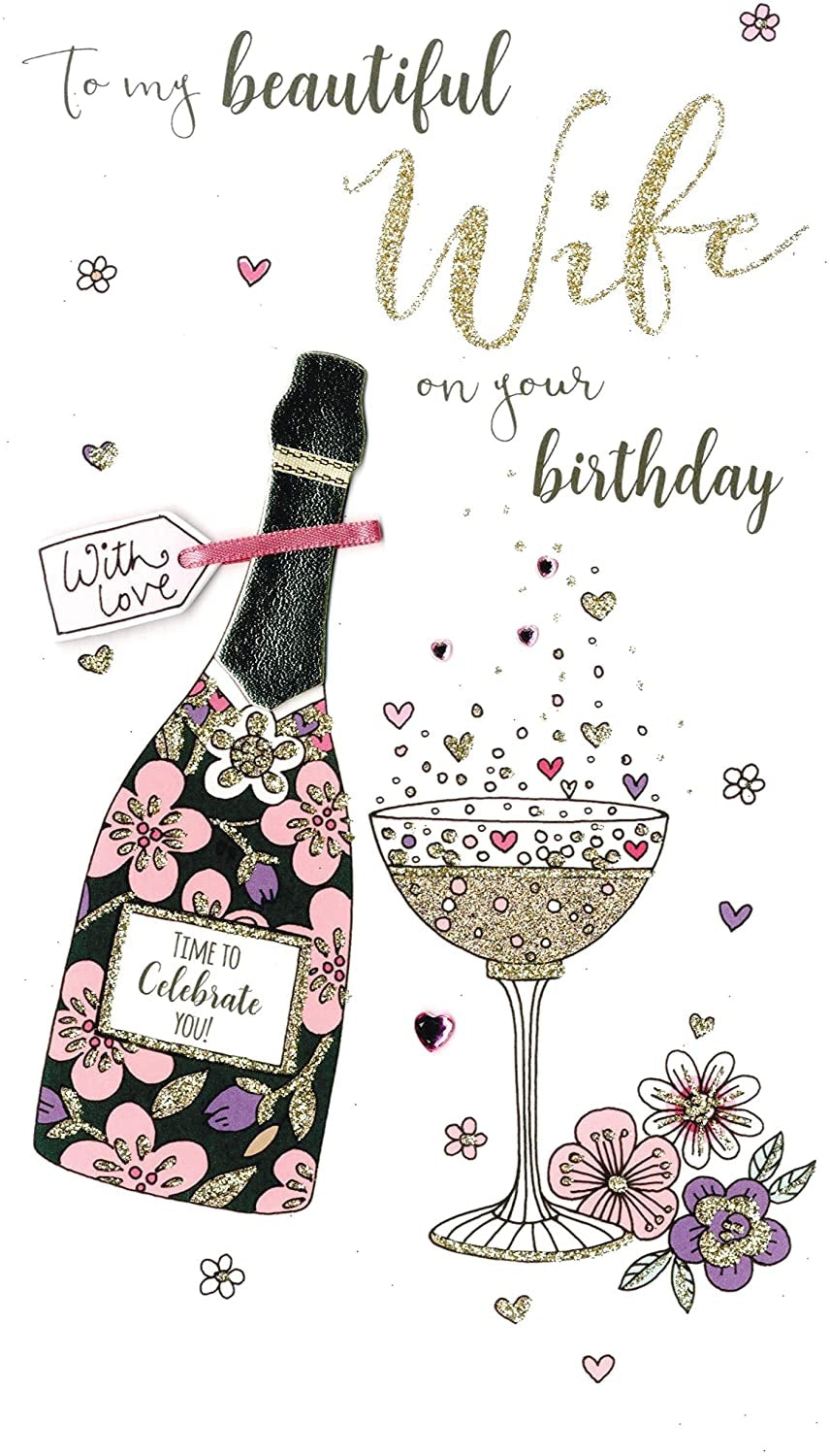 Beautiful Wife Birthday Card