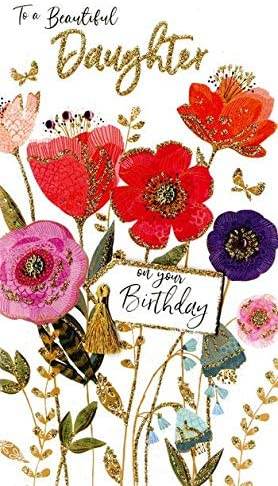 Beautiful Daughter Birthday Card - House of Cards