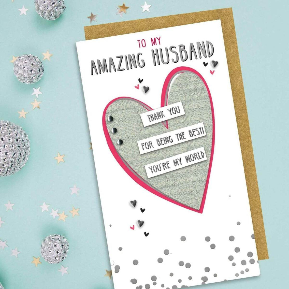 Husband Birthday Card - House of Cards