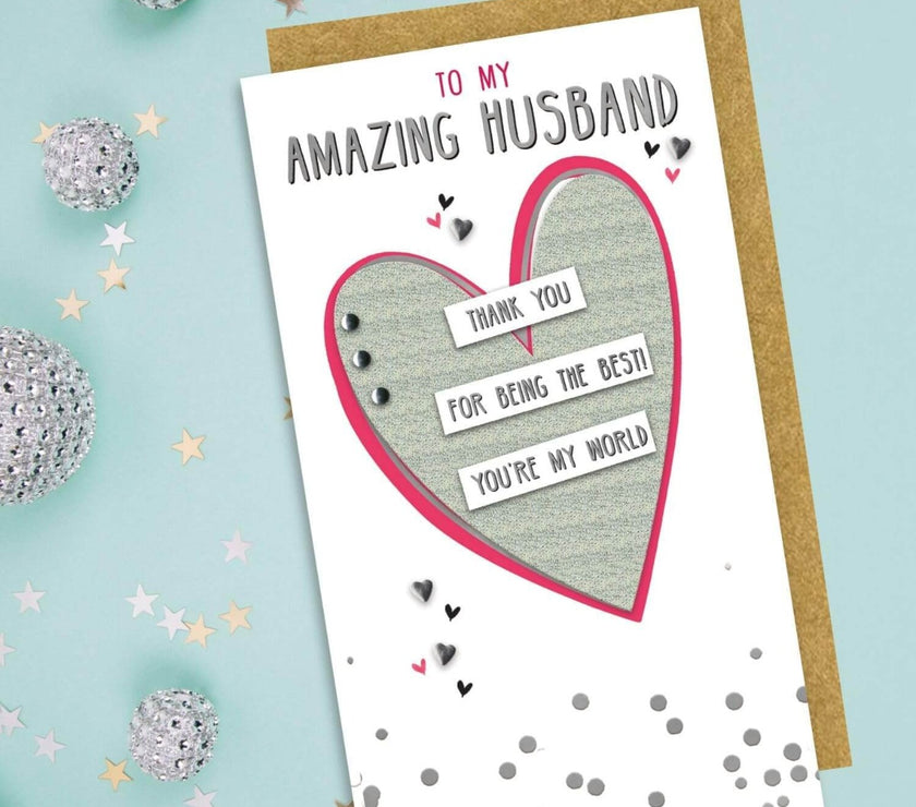 Husband Birthday Card