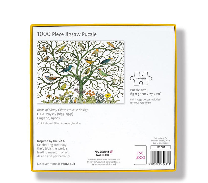 Voysey Birds Jigsaw Puzzle