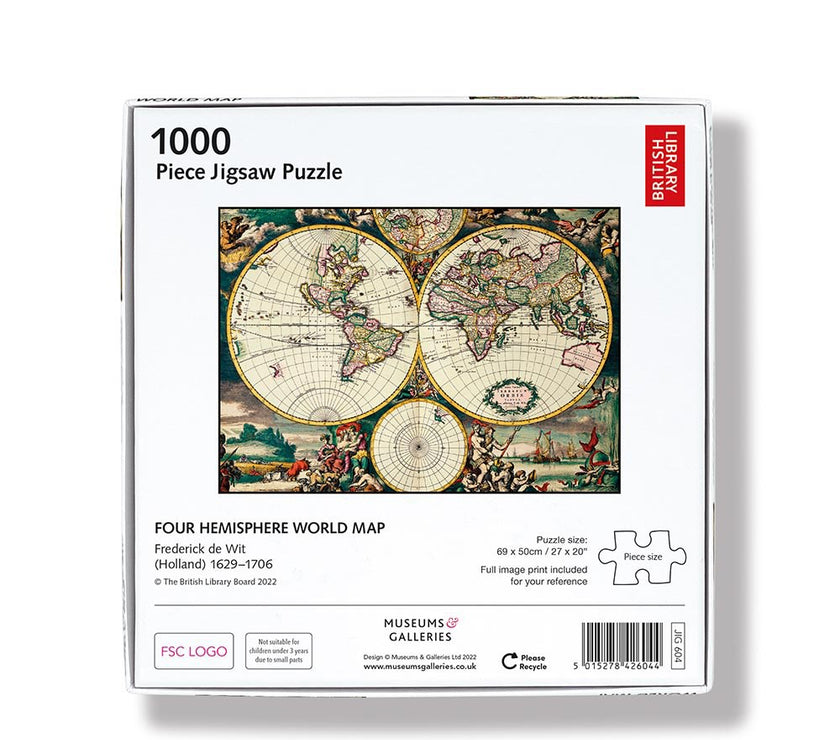 World Map Jigsaw Puzzle