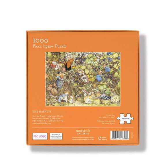 Brambly Hedge Harvest Jigsaw - House of Cards