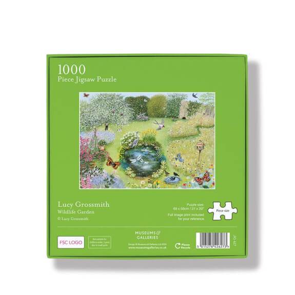 Wildlife Garden Jigsaw - House of Cards