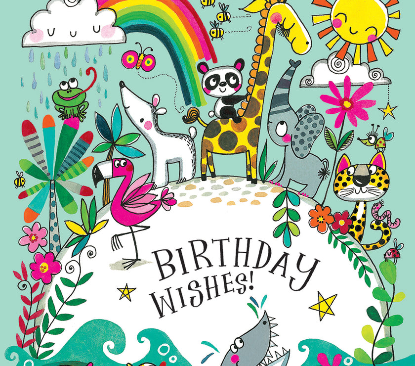 Love Our Planet Jigsaw Birthday Card