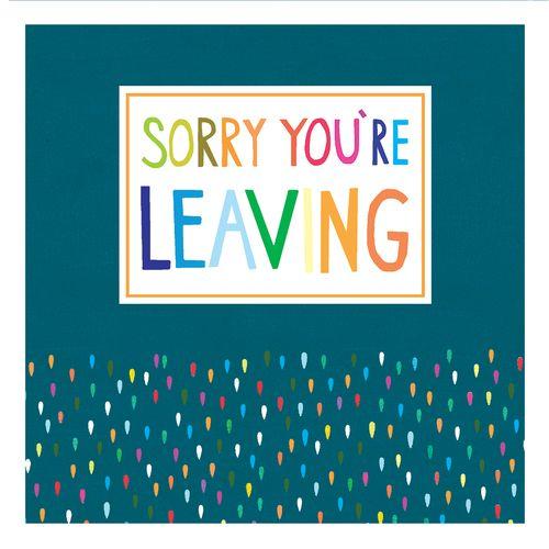 Jamboree Sorry You're Leaving Card