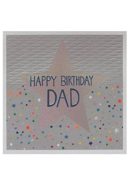 Jamboree Dad Star Birthday Card - House of Cards