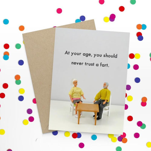 Fart Birthday Card