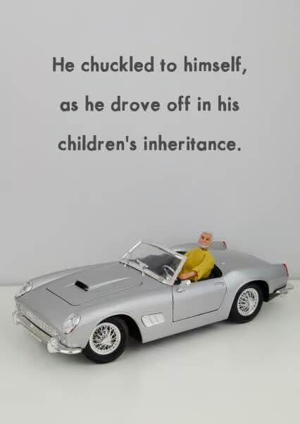 Inheritance Fathers Day Card